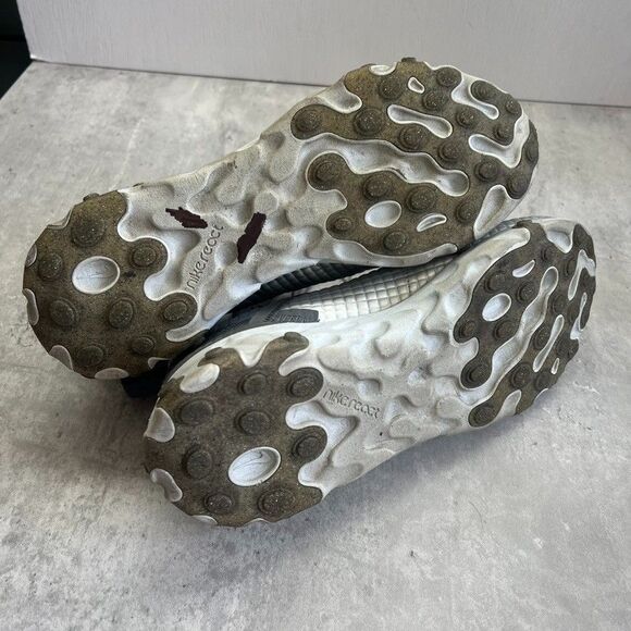 Nike React CI3835-001 Element 55 Silver Black Sneakers Shoes Womens Size 7.5 - Picture 8 of 10
